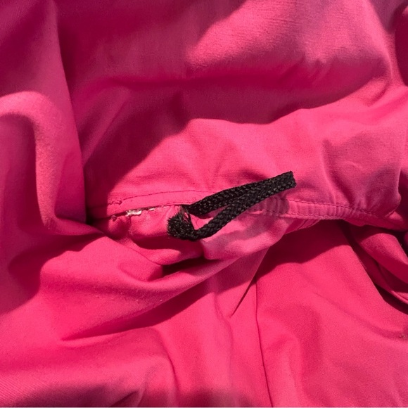 CHLOROPHYLLE Sz XL (estimated ) High Neck Hooded Zipper Vented Canvass Jacket - Picture 13 of 14